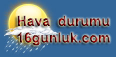 hava durumu 16 günlük